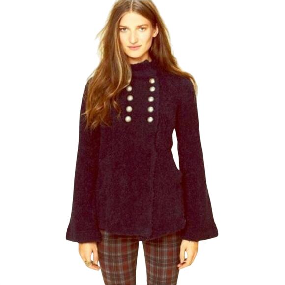 Free People Vintage Wool Alpaca Size XS Jacket - Picture 1 of 6
